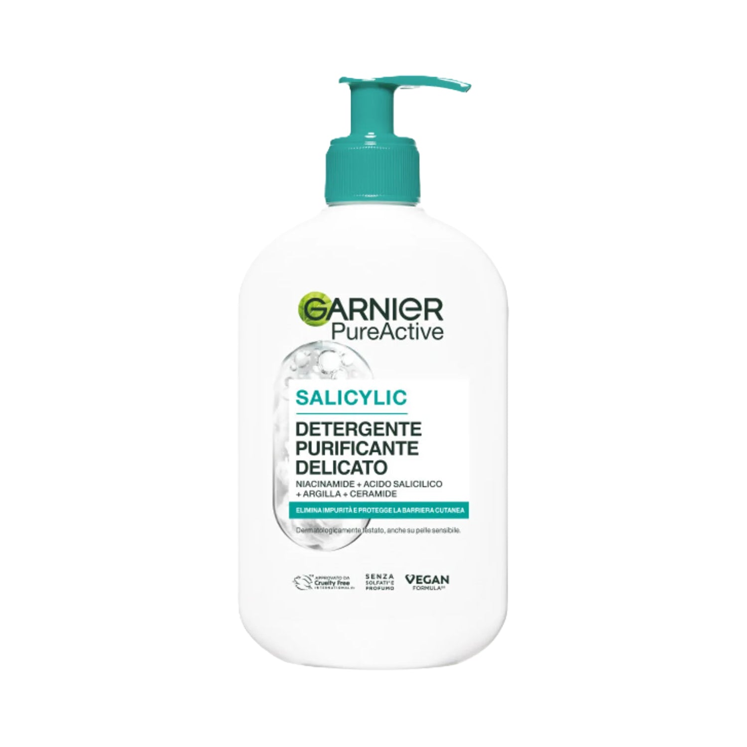GARNIER PURE ACTIVE SALICYLIC GEL DETERGENTE VISO 250 ML