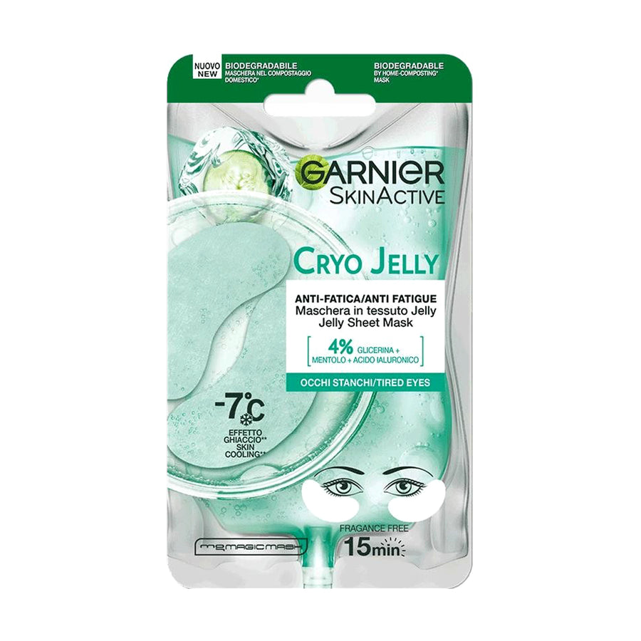 GARNIER SKINACTIVE HYALURONIC CRYO JELLY EYE MASK 