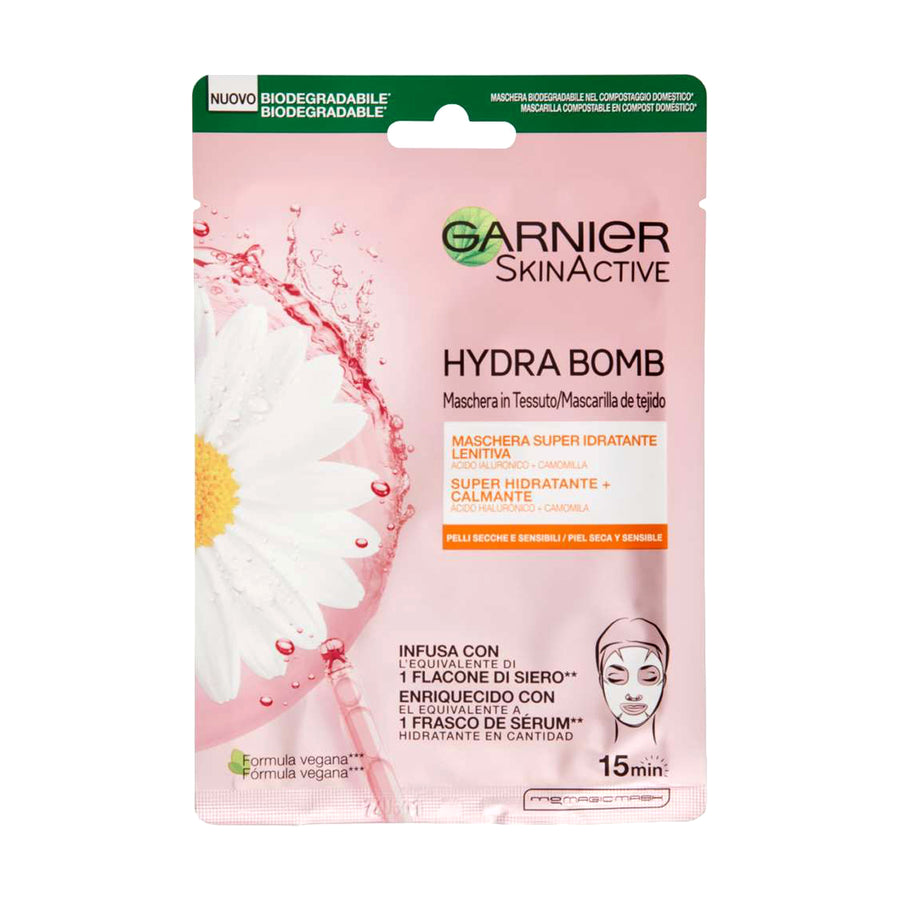 GARNIER SKINACTIVE HYDRA BOMB FACE MASK FOR DRY SKIN 