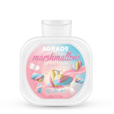 AGRADO GEL BAGNO E DOCCIA MARSHMALLOW 750ML