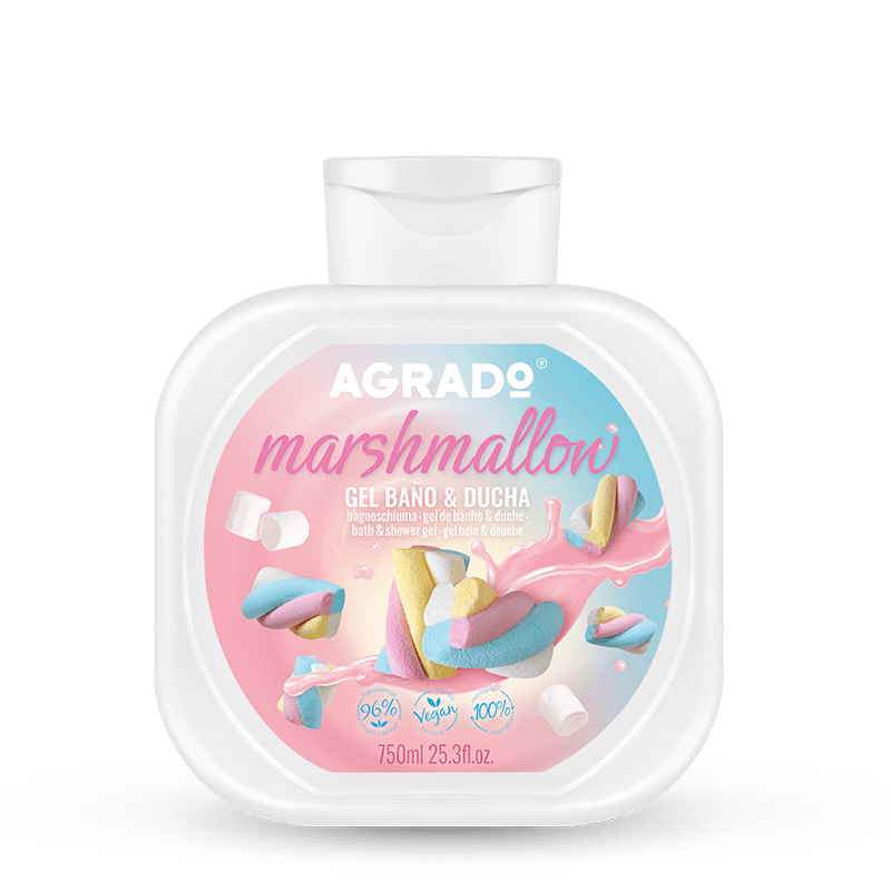 AGRADO GEL BAGNO E DOCCIA MARSHMALLOW 750ML
