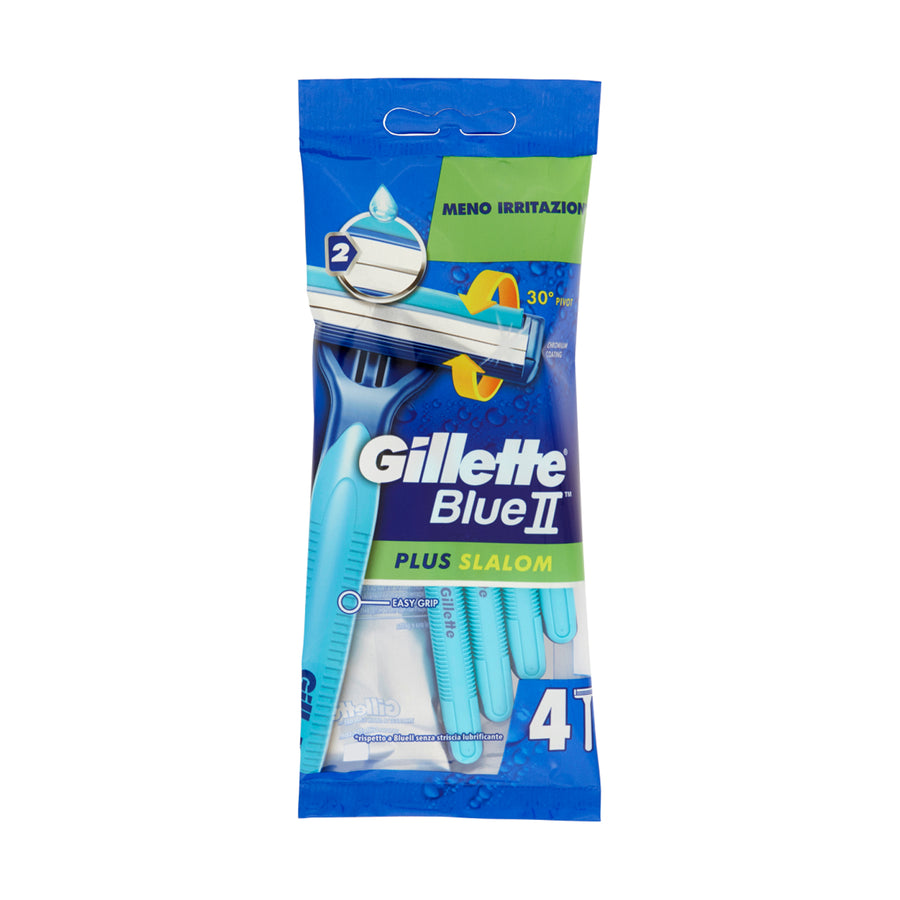 Gillette Blue II Plus Slalom x4 Rasierer