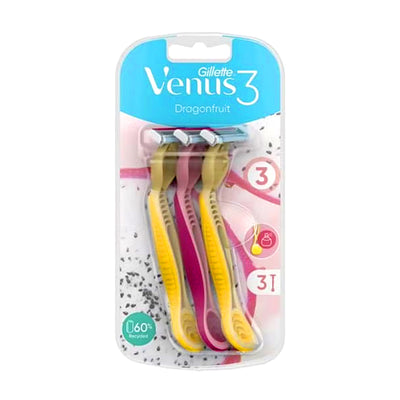 Gillette Venus 3 Dragonfruit x3 Rasierer