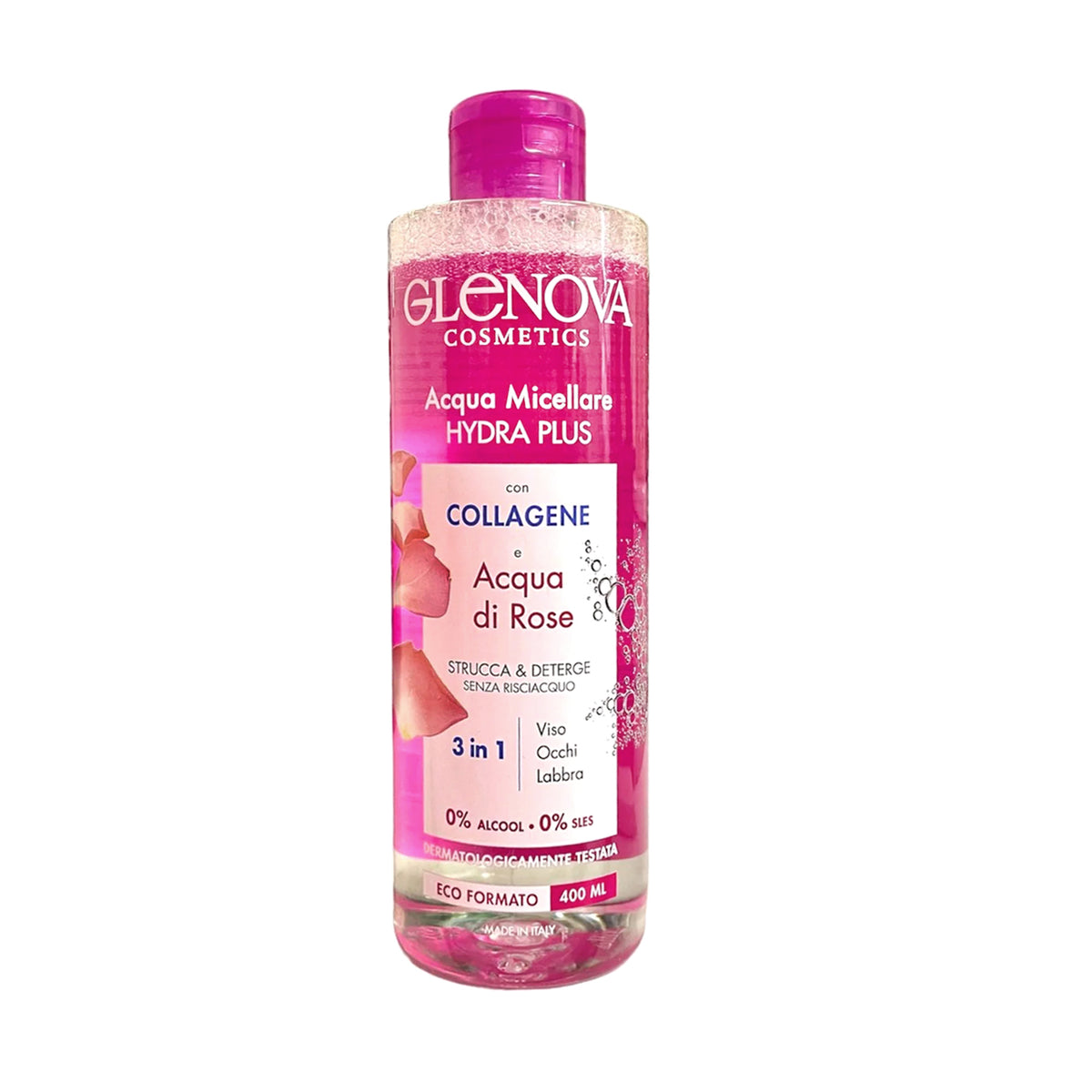 GLENOVA  ACQUA MICELLARE ACQUA DI ROSA 400ML
