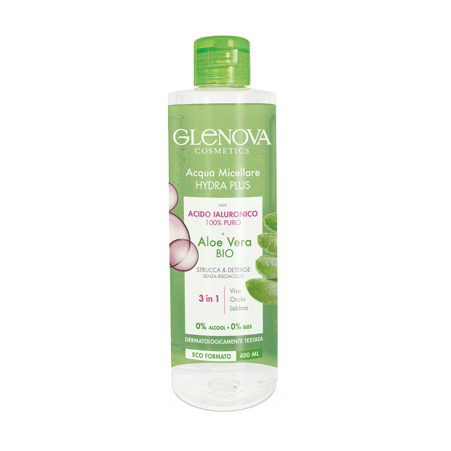 GLENOVA  ACQUA MICELLARE ALOE VERA 400ML