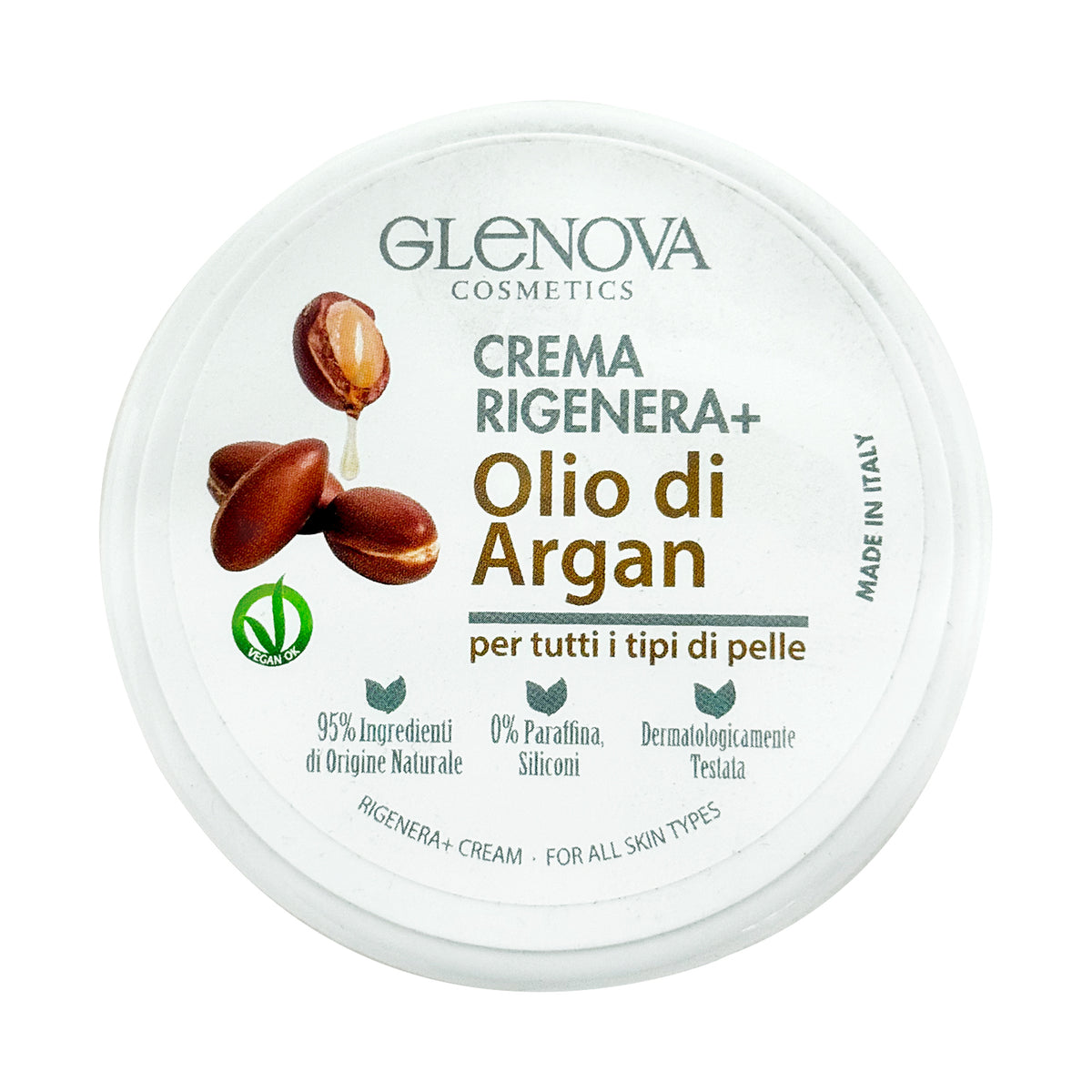 GLENOVA CREMA VASO ARGAN 120ML