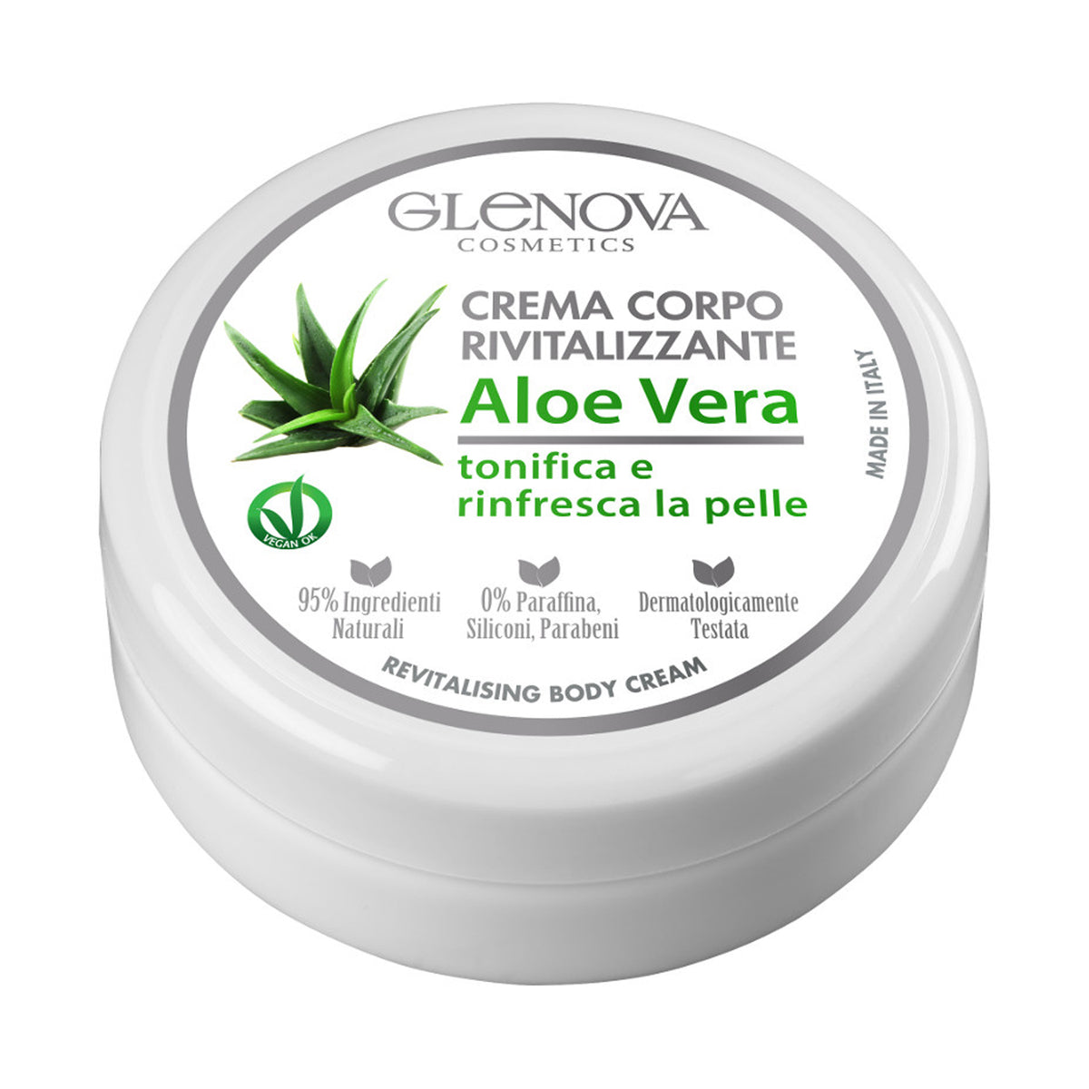 GLENOVA CREMA VASO CORPO ALOE 120ML
