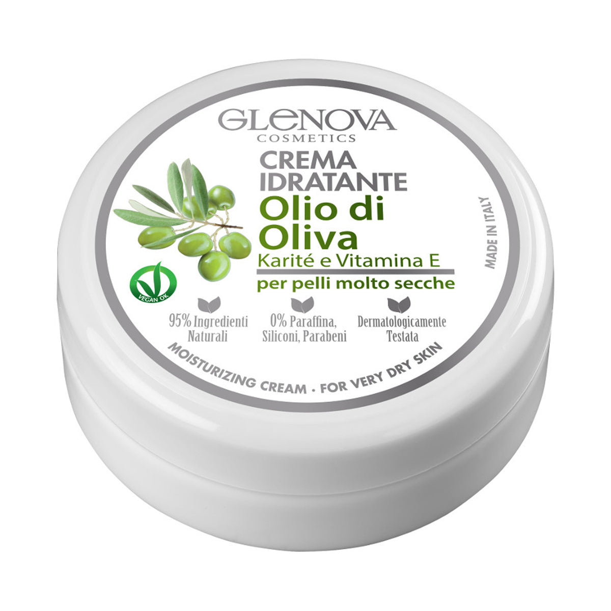 GLENOVA CREMA VASO  MULTIUSO OLIVA 120ML
