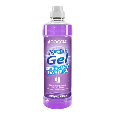 GOCCIA LAVATRICE POWER GEL DIAMOND FRESH 1L
