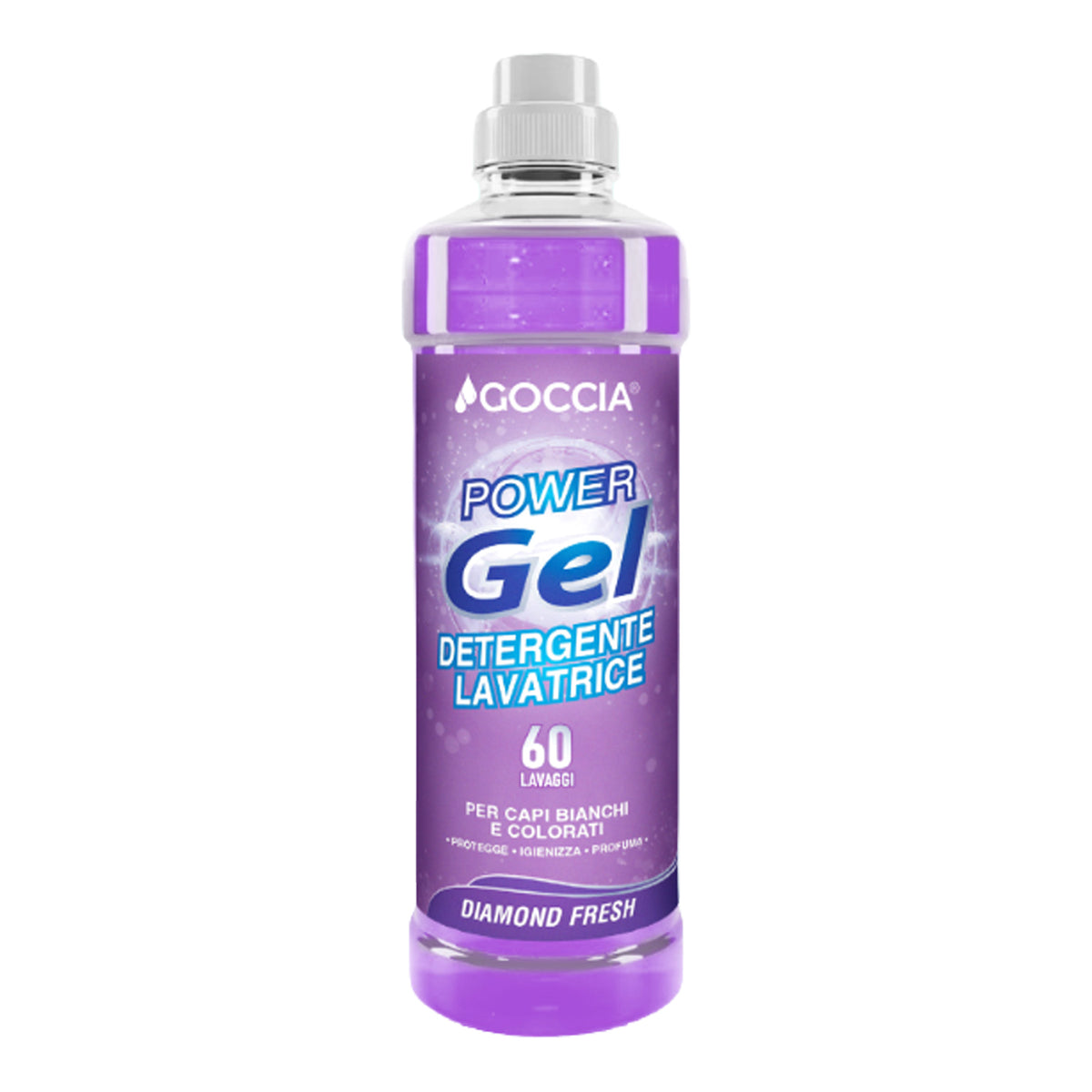 GOCCIA LAVATRICE POWER GEL DIAMOND FRESH 1L