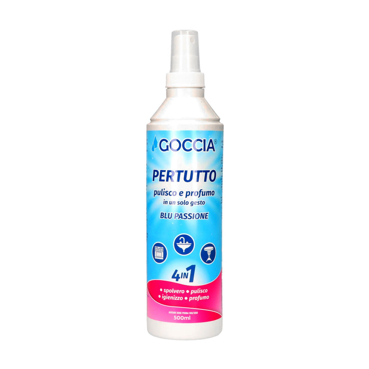 GOCCIA PERTUTTO 4IN1 500ML BLU PASSIONE