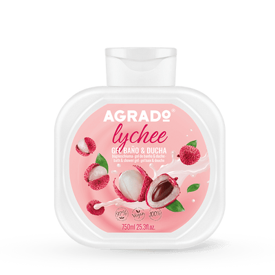 AGRADO GEL BAGNO E DOCCIA LITCHI 750ML