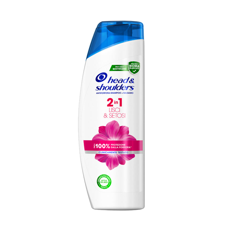 HEAD &amp; SHOULDERS SHAMPOO 250ML 2IN1 GLATT &amp; SEIDIG