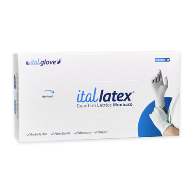 ITALATEX Latexhandschuhe X100PZ M