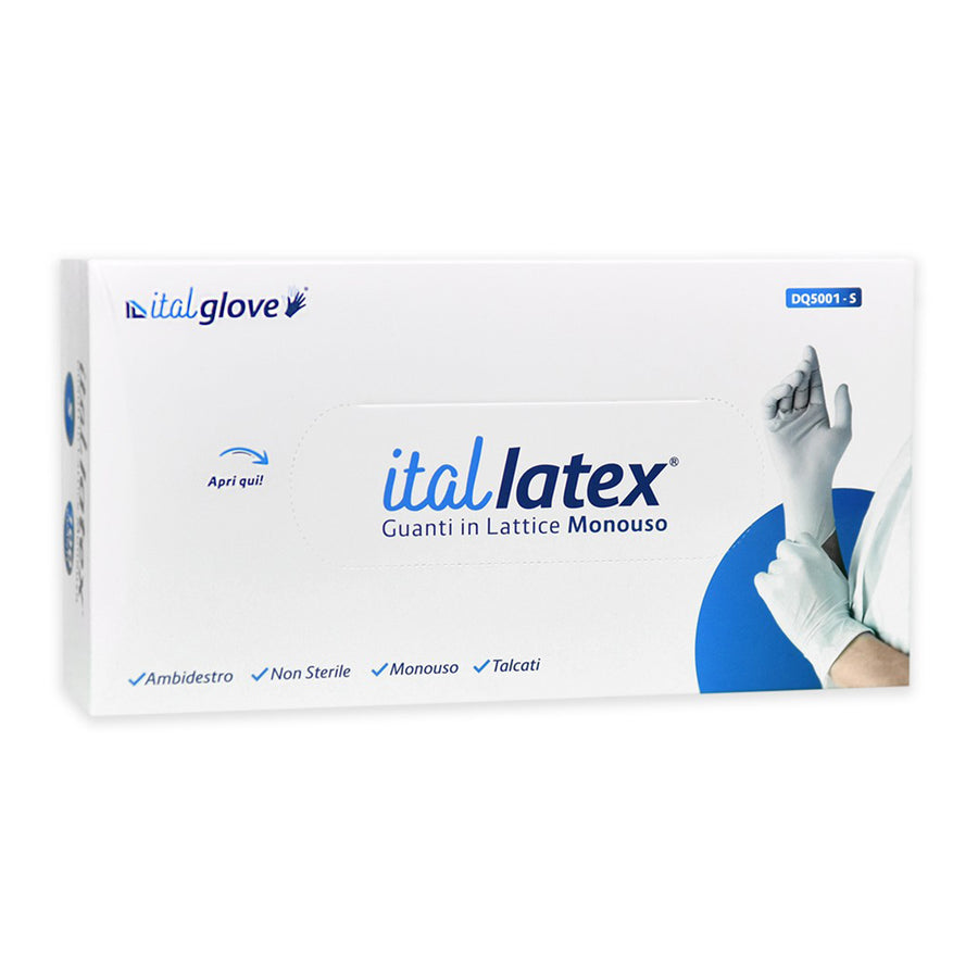 ITALATEX Latexhandschuhe X100PZ S