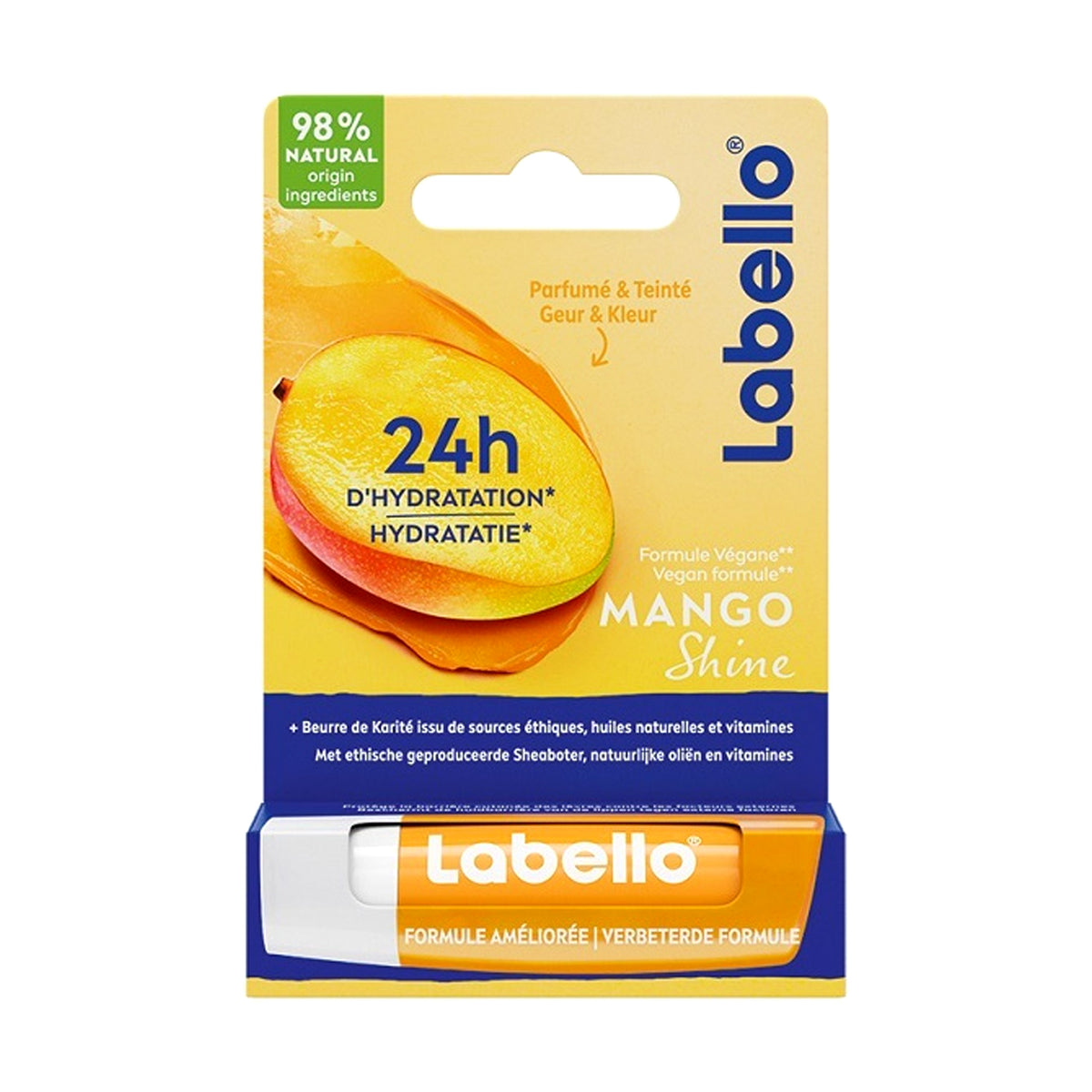 LABELLO BURRO LABBRA 4,8GR MANGO SHINE