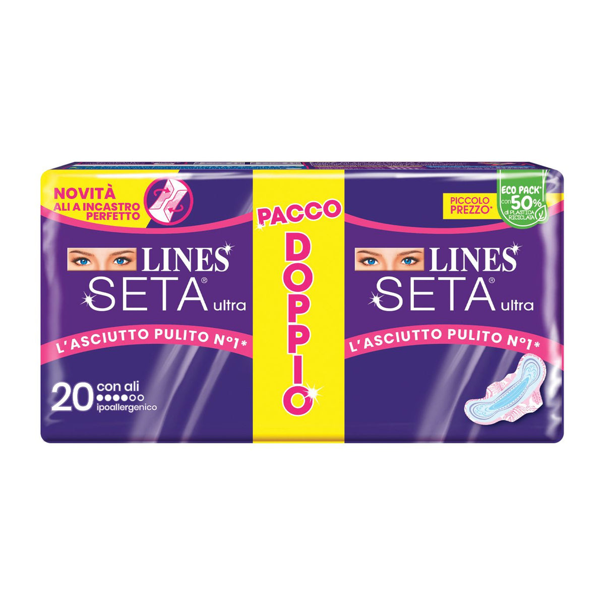 LINES PACCO DOPPIO X20 CON ALI