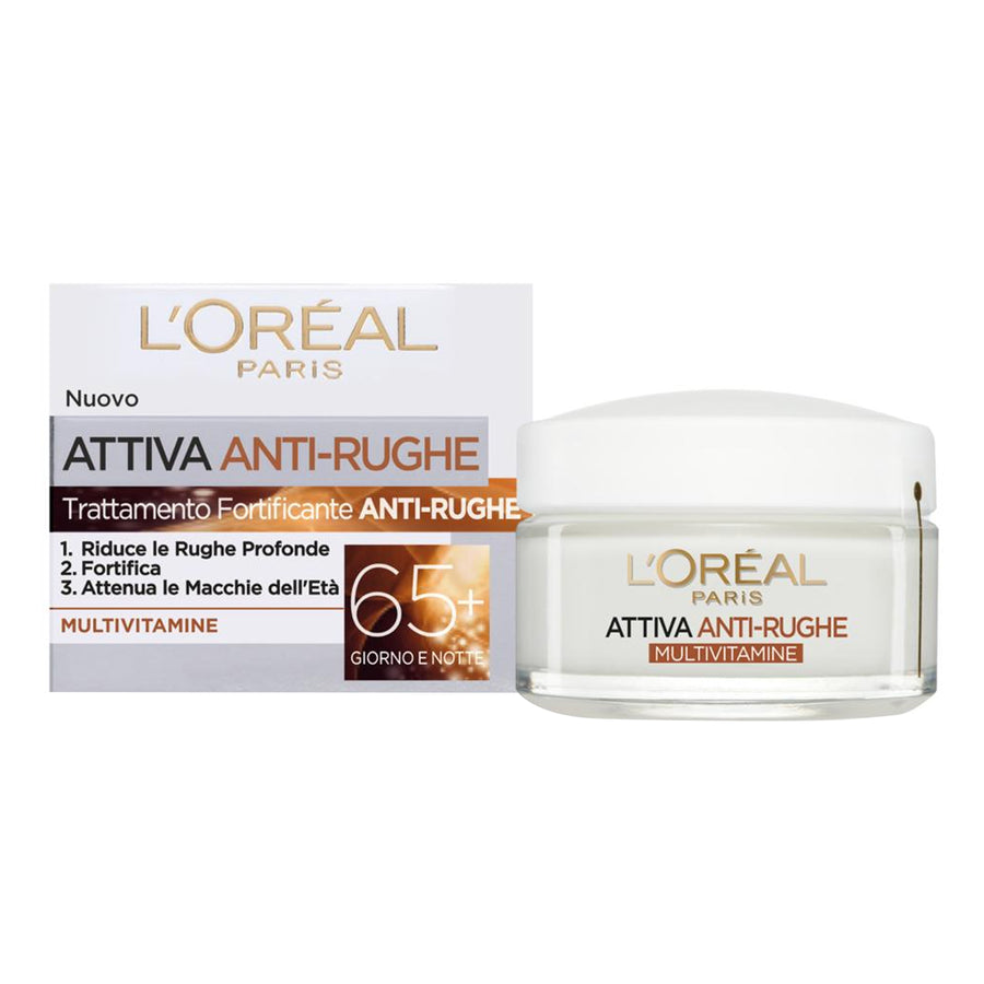 L'OREAL ANTI-WRINKLE FACE CREAM 50ML 65+