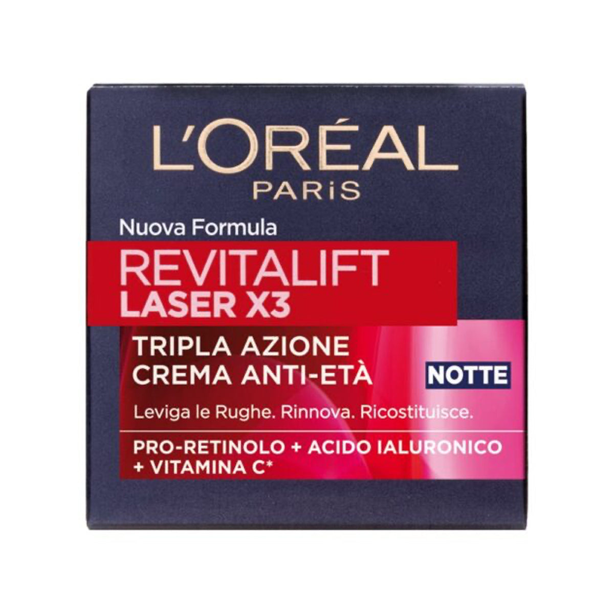 L’OREAL CREMA VISO REVITALIFT LASER NOTTE 50ML