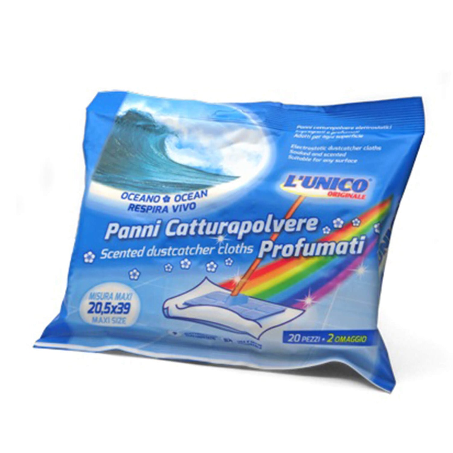 L’UNICO PANNI CATTURAPOLVERE PROF.OCEANO