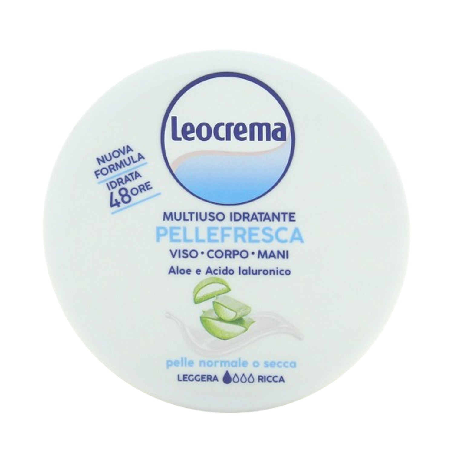 LEOCREMA CREMA VASO 150ML PELLE FRESCA