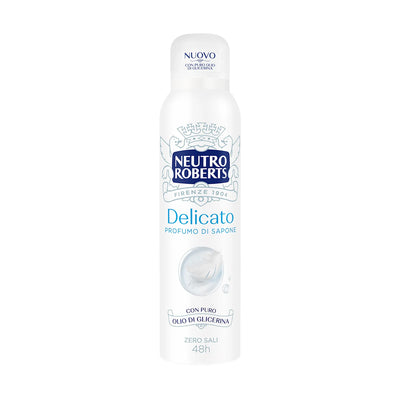 NEUTRO ROBERTS DEO SPRAY 150ML DELICATO SAPONE