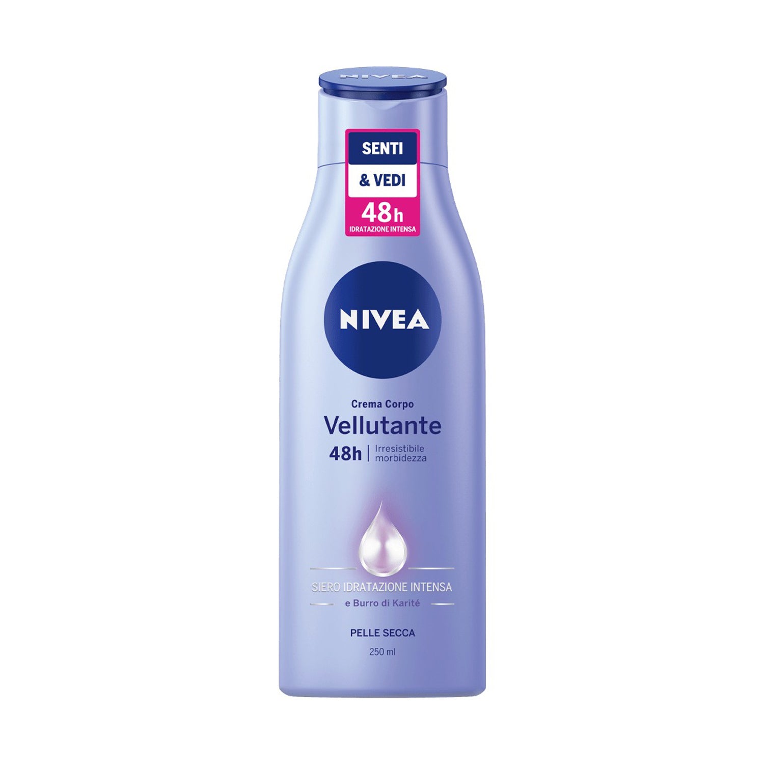 NIVEA BODY PUMP 250ML VELLUTANTE