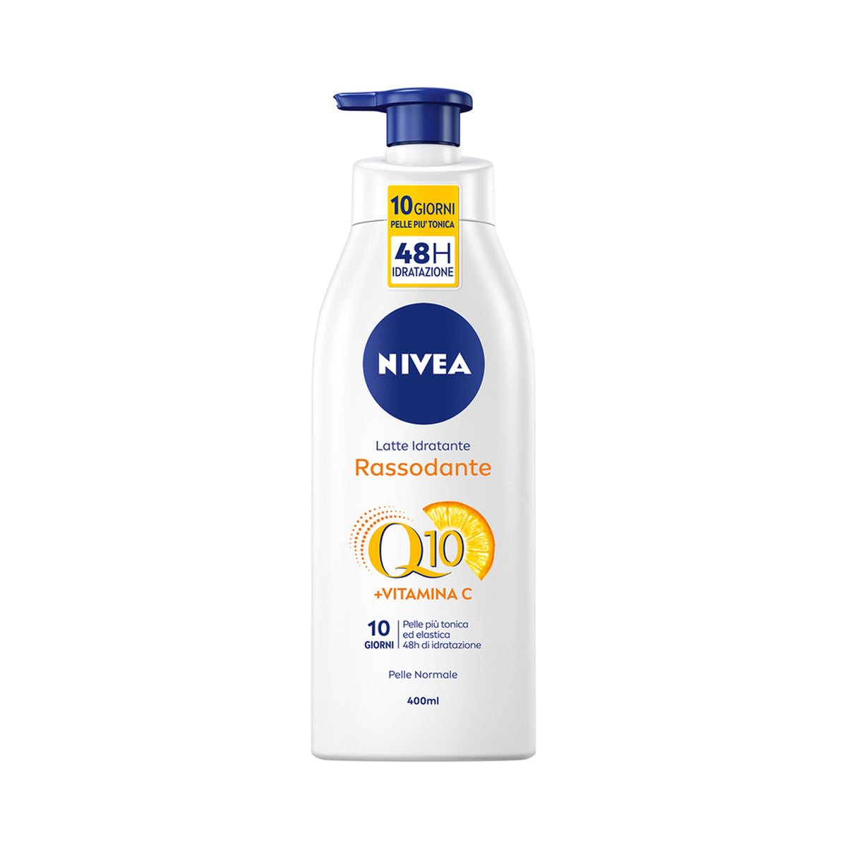 NIVEA BODY PUMP 400ML Q10 RASSODANTE