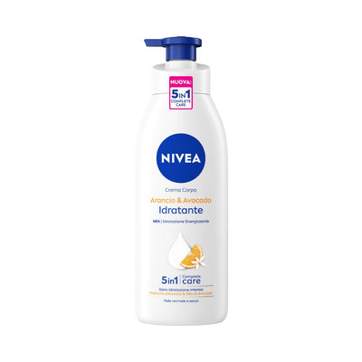 NIVEA BODY PUMP 500ML ARANCIO & AVOCADO