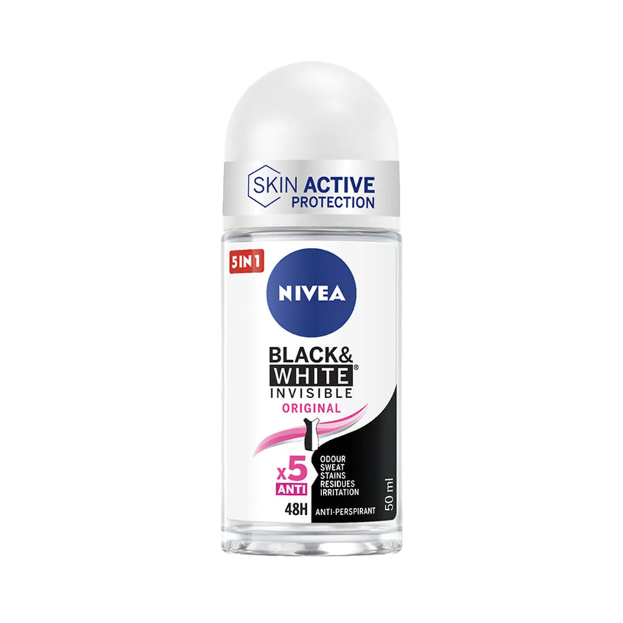 NIVEA DEO ROLL-ON 50ML S&amp;W INVISIBLE ORIGINAL