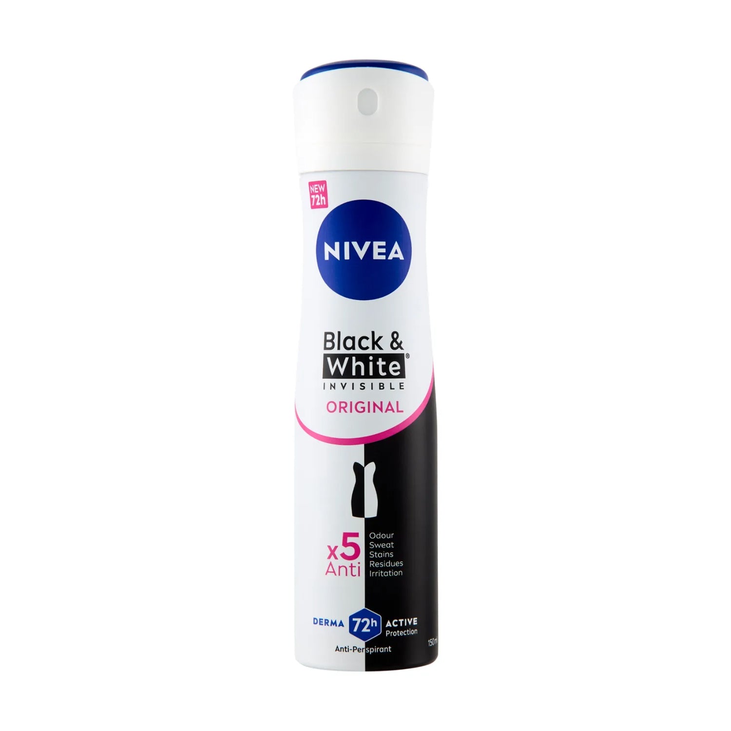 NIVEA DEO SPRAY 150ML B&W INVISIBLE ORIGINAL