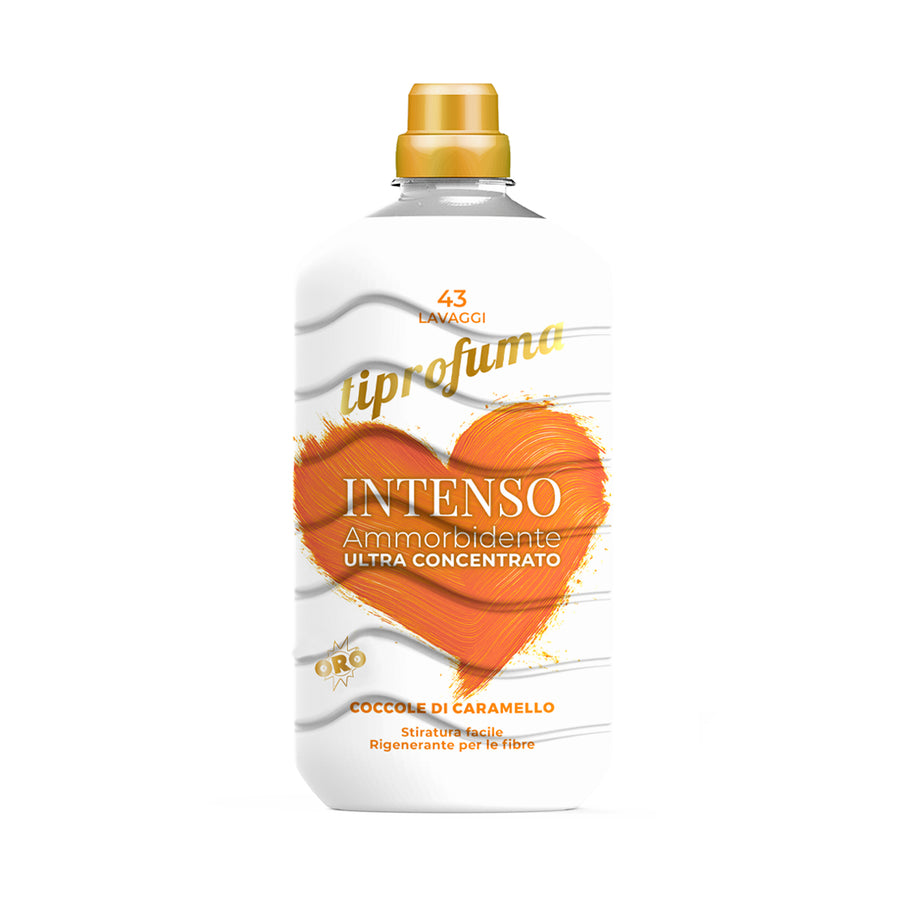 ORO FABRIC SOFTENER CONC 1LT CARAMEL CUDDLES