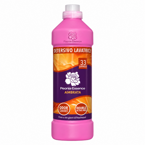 Peonia Essence detersivo lavatrice Ambrata 33 lavaggi 1 L