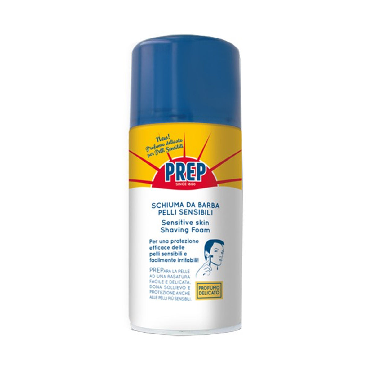 PREP SCHIUMA DA BARBA PELLI SENSIBILI  300ML