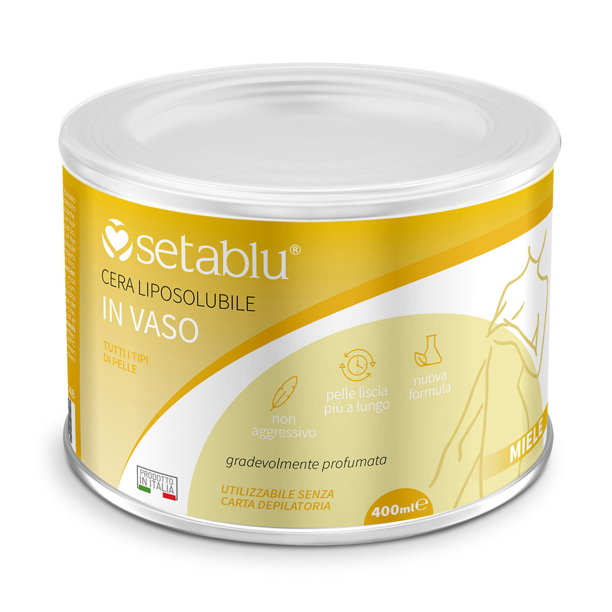 SETABLU CERA LIPOSOLUBILE VASO 400ML MIELE