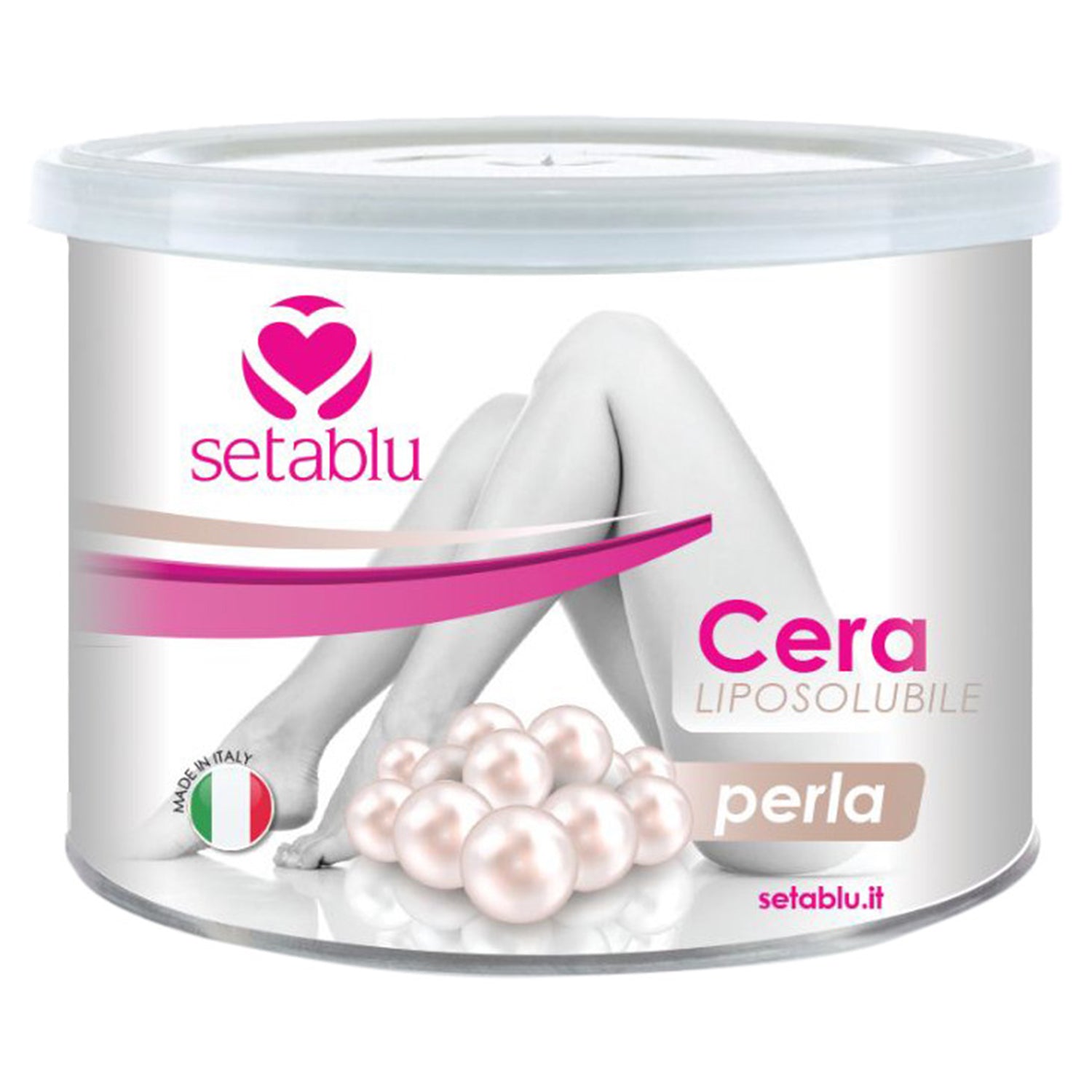 SETABLU CERA LIPOSOLUBILE VASO 400ML PERLA