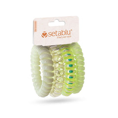 SETABLU ELASTICI PER CAPELLI A SPIRALE X4
