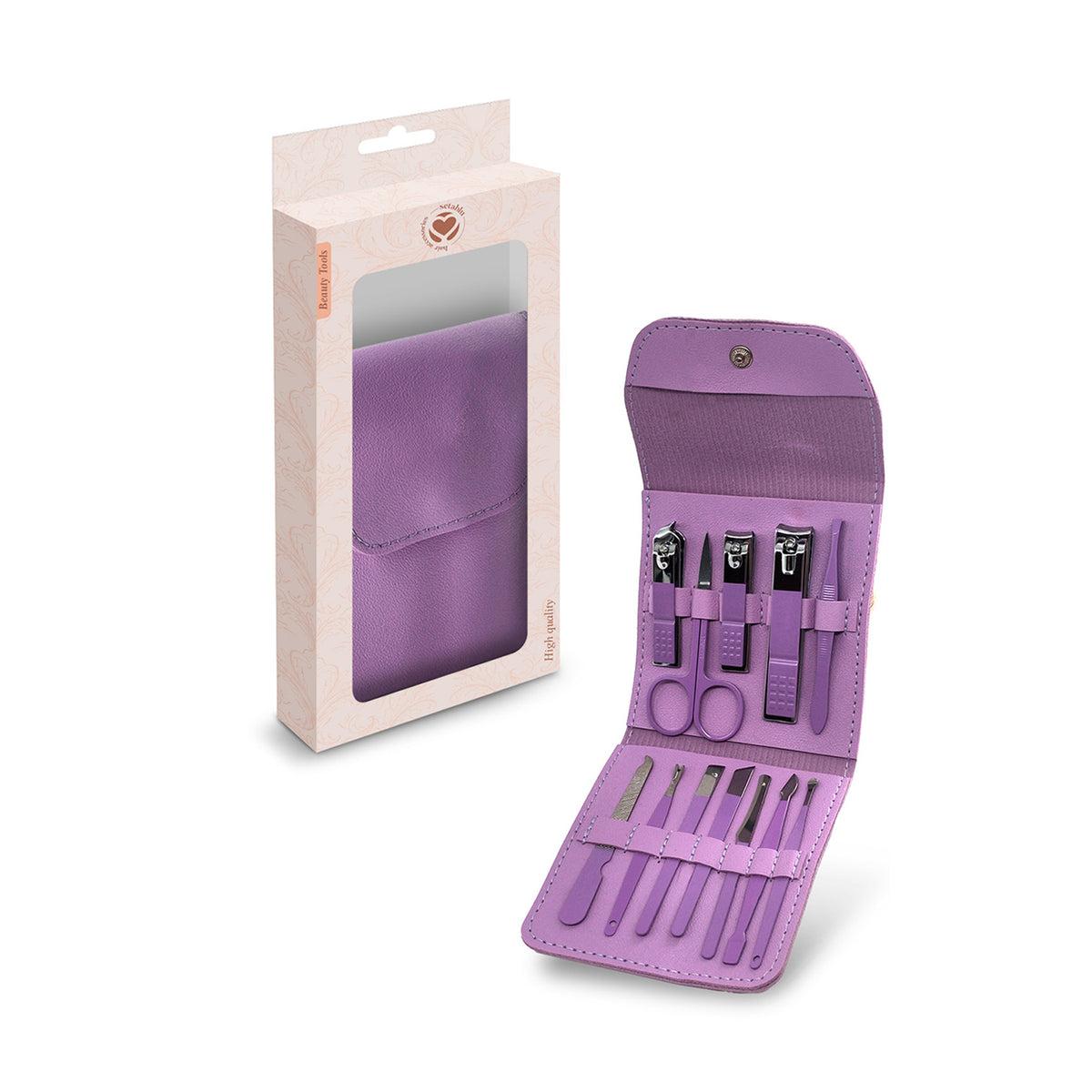 SETABLU KIT MANICURE 12 PEZZI