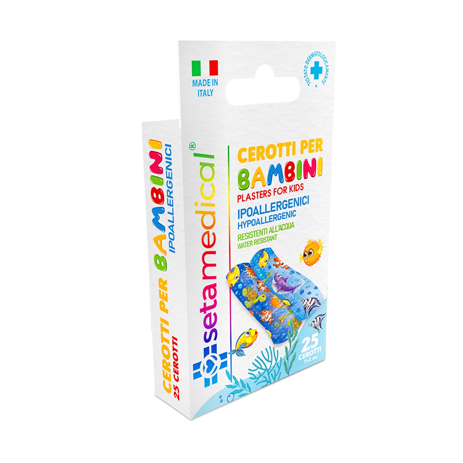 SETAMEDICAL CEROTTI PER BAMBINI  7X2CM X25