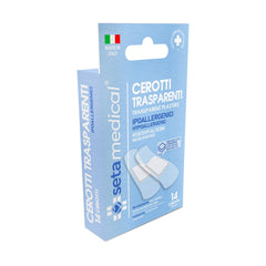 SETAMEDICAL CEROTTI TRASPARENTI 7X2 CM X14