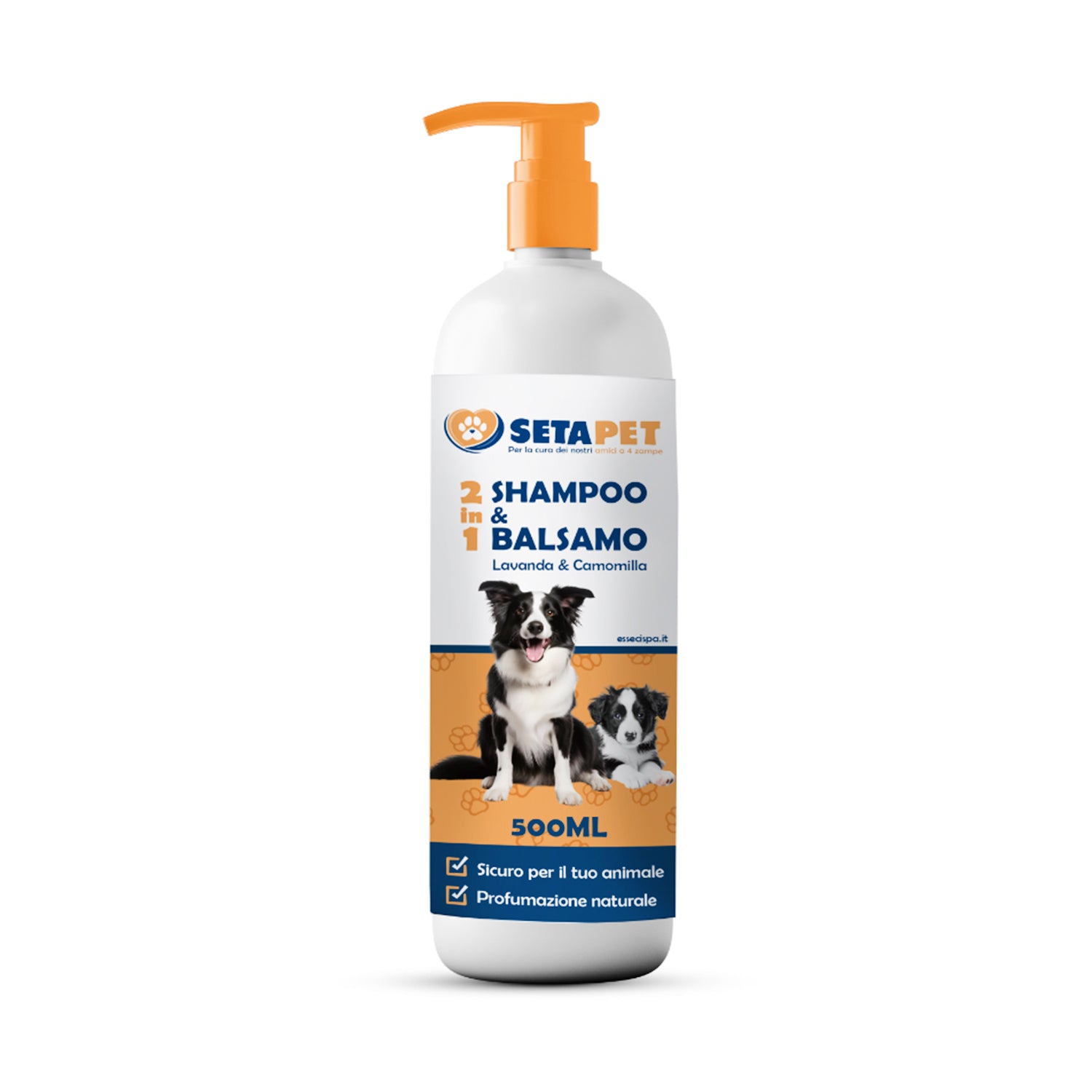 SETAPET SHAMPOO 2IN1 500ML LAVANDA E CAMOMILLA