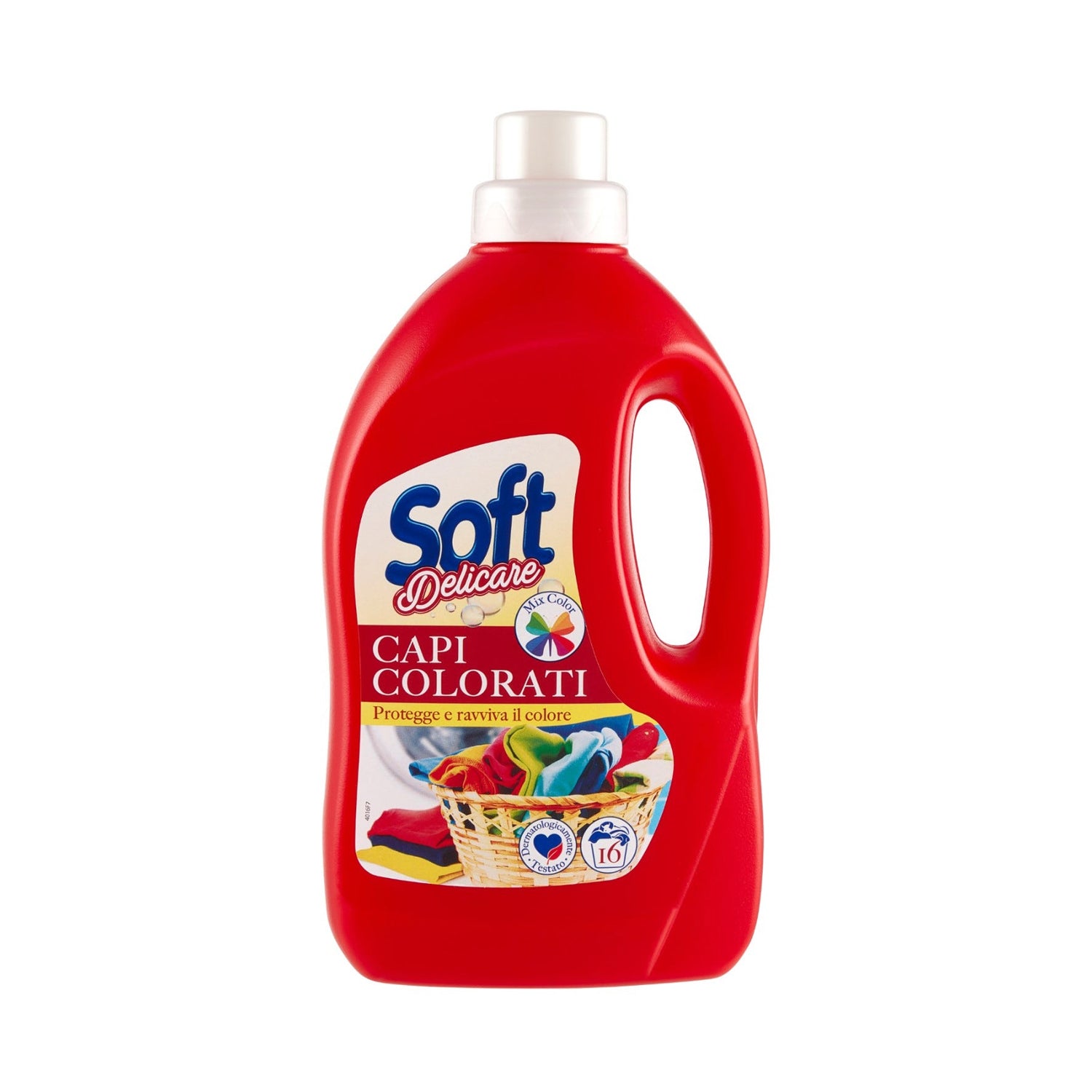 SOFT DELICARE 16LAV. CAPI COLORATI