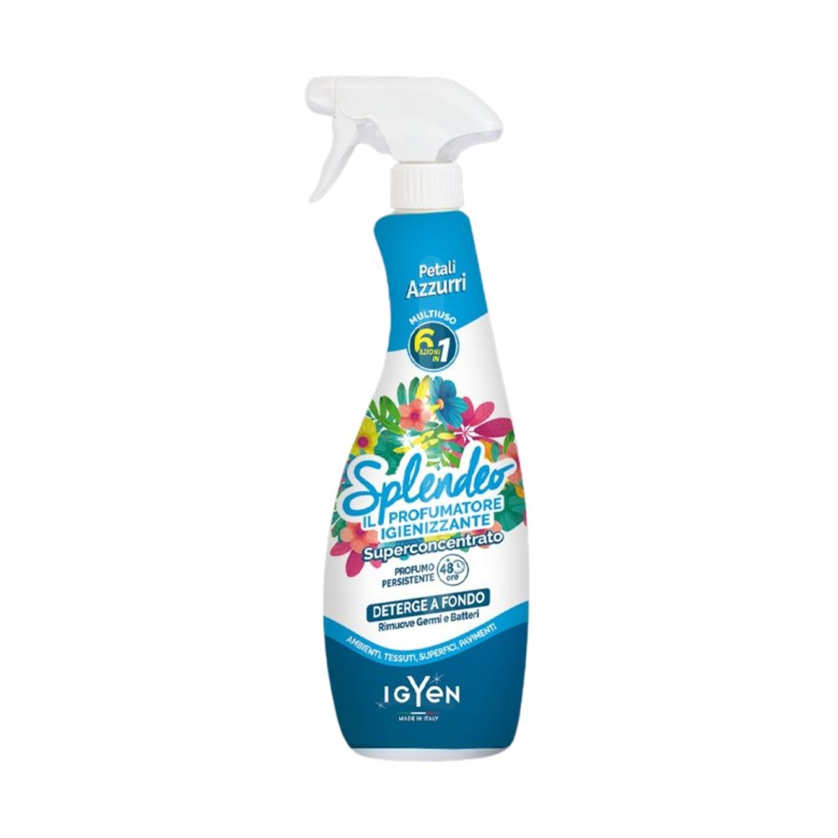 SPLENDEO SPRAY CASA 750ML PETALI AZZURRI