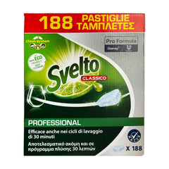 SVELTO LAVASTOVIGLIE CLASSIC TABS X188