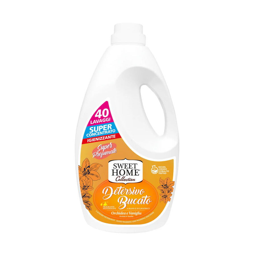 SWEET HOME WASCHMASCHINENWASCHMITTEL 2000ML ARGAN UND VANILLE