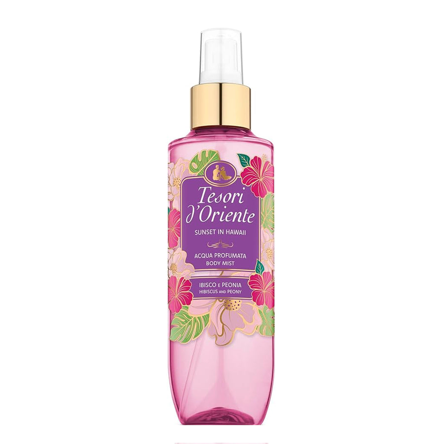 TESORI D'ORIENTE DUFTWASSER HIBISKUS & PFINGSTROSE 200ML