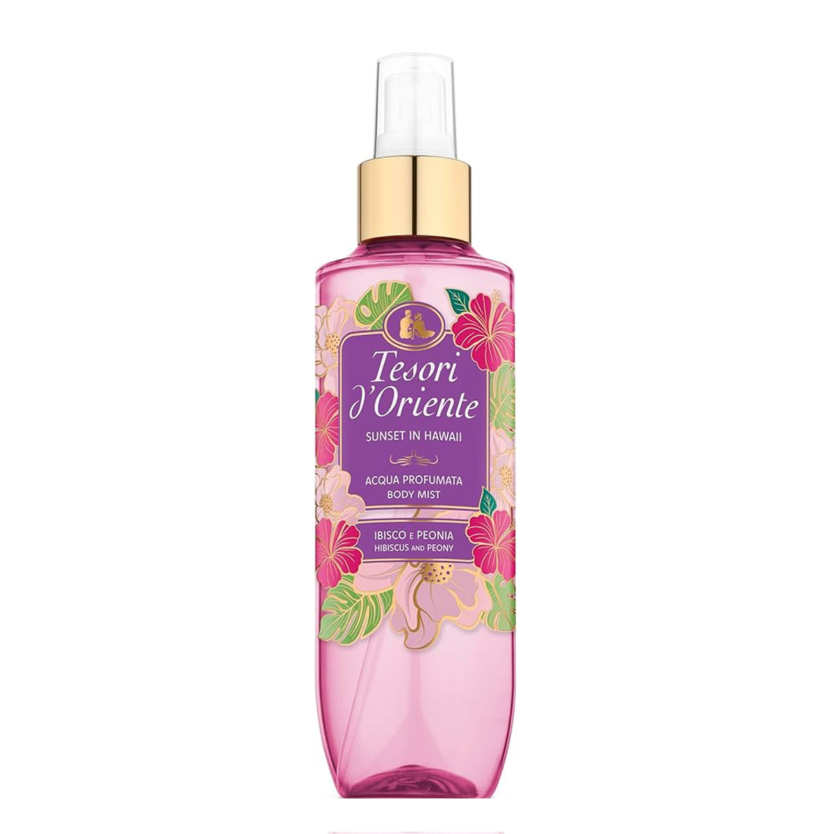 TESORI D'ORIENTE ACQUA PROFUMATA IBISCO E PEONIA 200ML