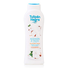 TULIPAN NEGRO BAGNOSCHIUMA 650ML  ALGODON Y TALCO