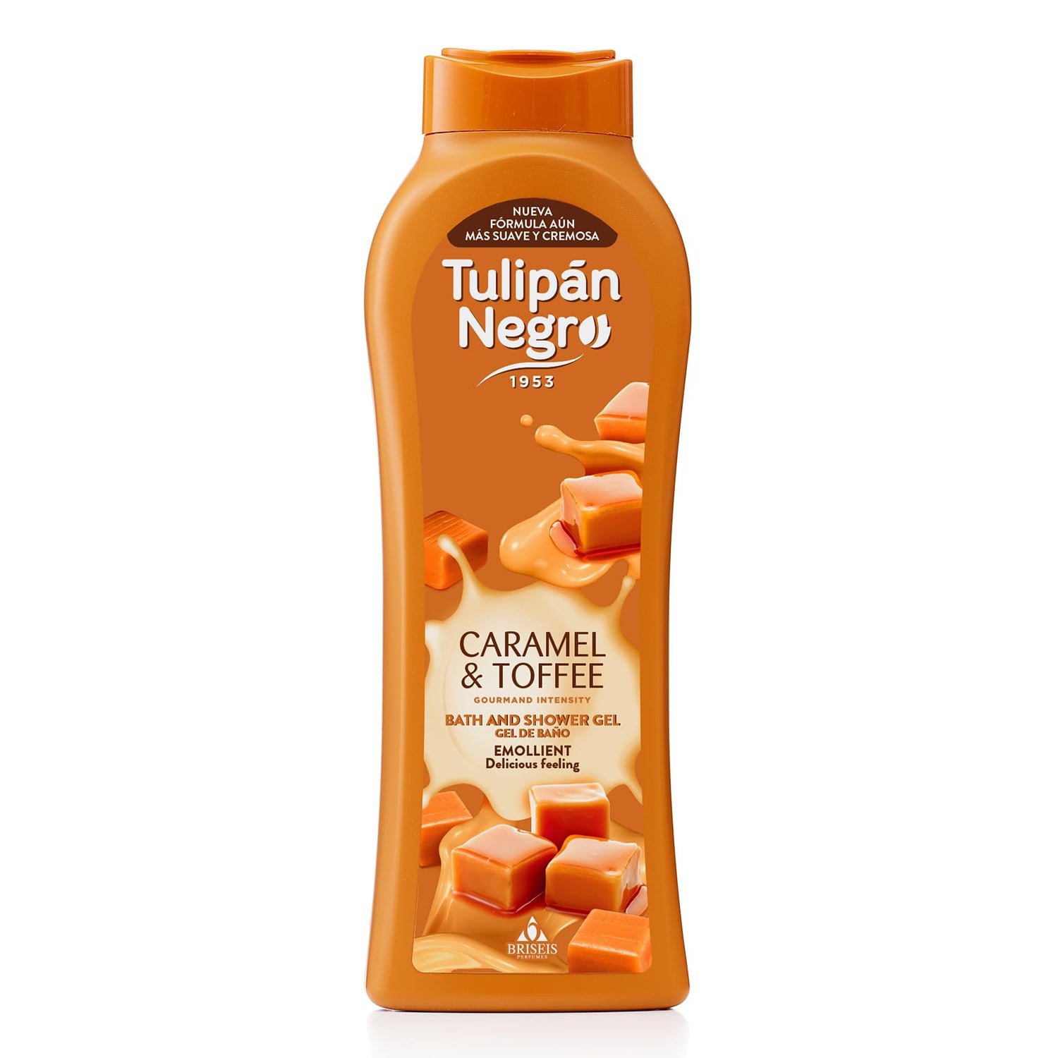 TULIPAN NEGRO BAGNOSCHIUMA 650ML CARAMEL