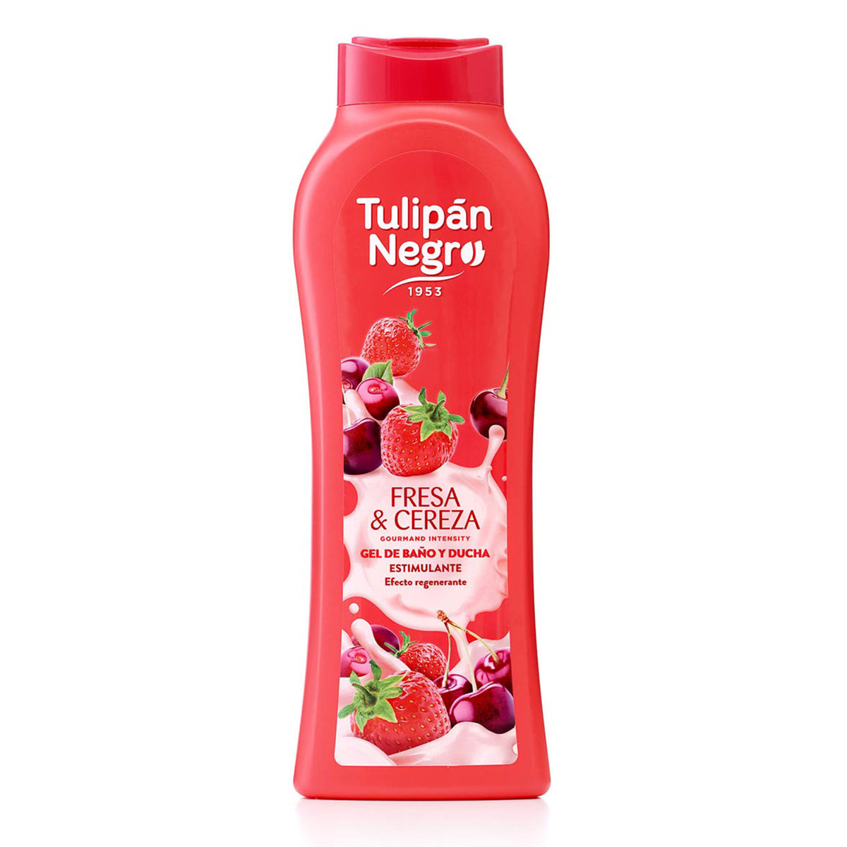 TULIPAN NEGRO BAGNOSCHIUMA 650ML FRESA Y CEREZA